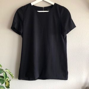 Black Theory Zip Back T